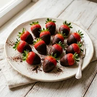 أساي بالفراولة والكاكاو, بنفسج