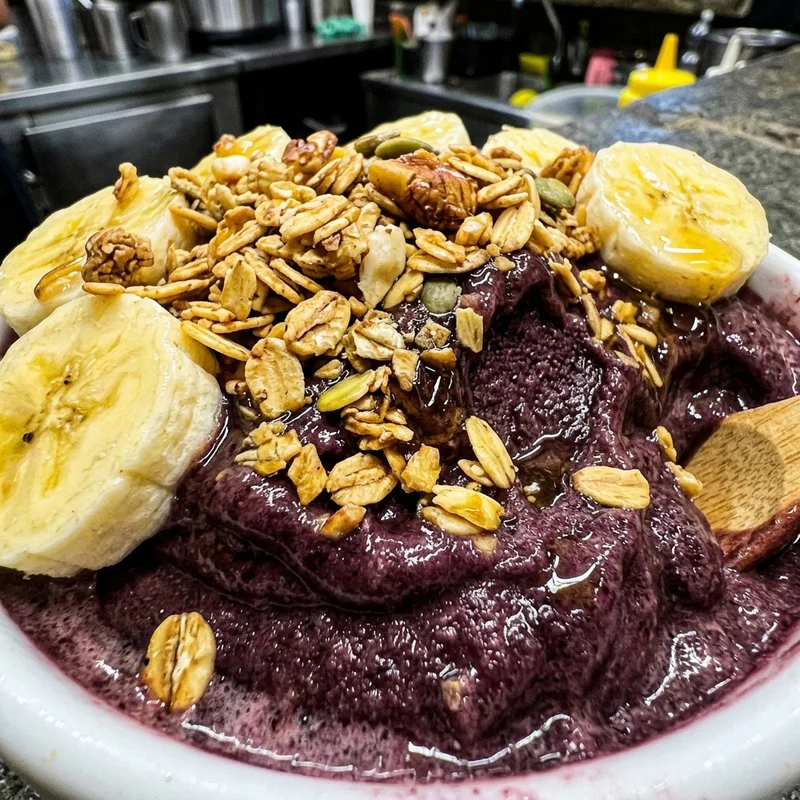 Açaí Classic S, Lila Löffel