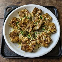 Artichauts à la braise, Maison Ferrand