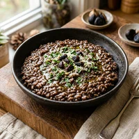 Arroz de ajo negro, El Táper del Chef