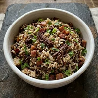 Arroz carreteiro con charque, Sertão Adentro