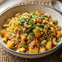 Arroz frito con piña, Fuego de Wok