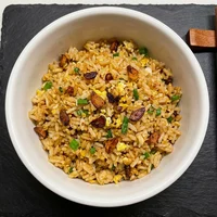 Arroz frito con ajo tostado, Casa Sichuan
