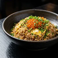 Arroz frito con huevas, Jardín de Cantón