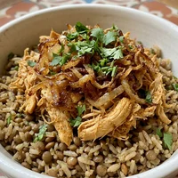 Arroz con lentejas, Sfijas de la Tía Samira