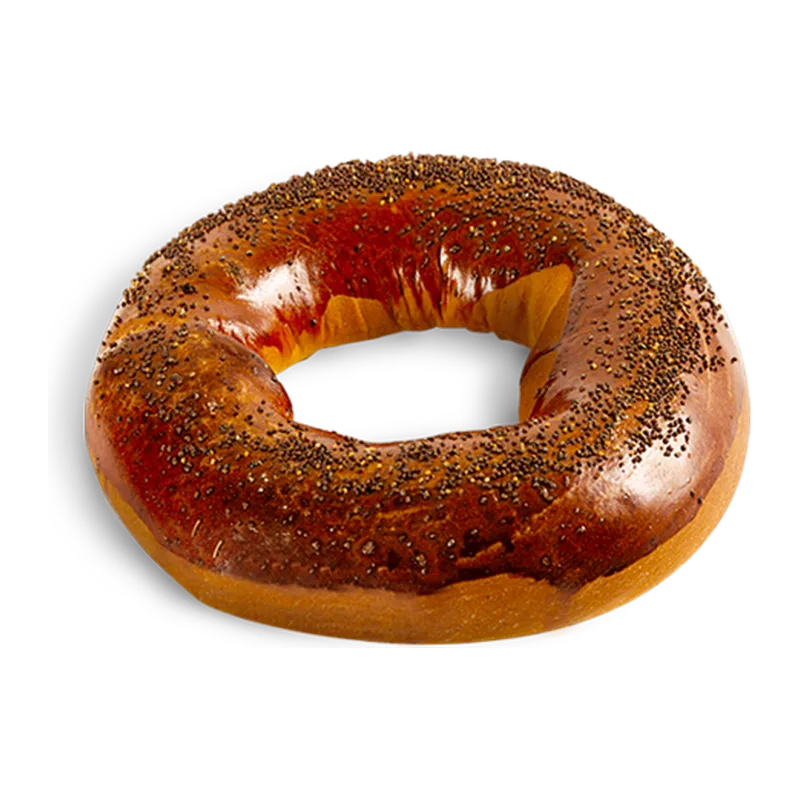 Bagel de salmão fumado e abacate, Maré Alta Brunch