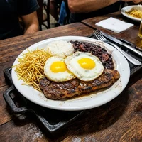 Bitoque de novilho, Taberna Lusitana