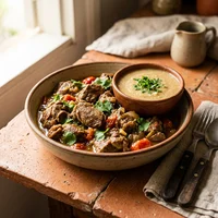 مرق لحم مع أرز, مطعم بن حمود