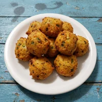 Polpette di baccalà, Scoglio e Farina