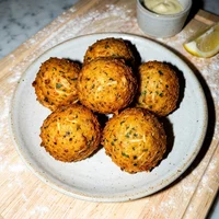 Buñuelos de bacalao, El Rincón del Pescador