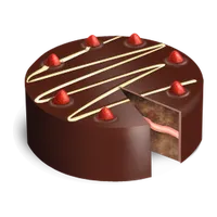Torta de cacao de origen entera, Atelier Cacao