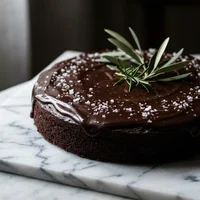 Dark Chocolate Olive Oil Cake, The Cocoa Room