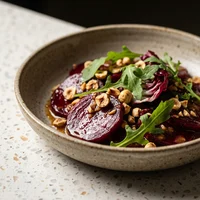 Rote Bete mit Ziegenkäse, Nordlicht Bowls