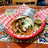 Grilled Chicken Burrito, Burrito Bandit