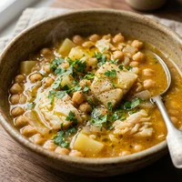 Sopa de bacalhau com grão, Caldos do Minho