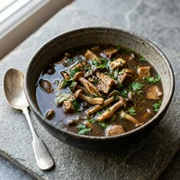 مرق فطر وروبيان, شوربة البحر