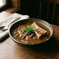 Sopa de rabo de boi, Caldo Real
