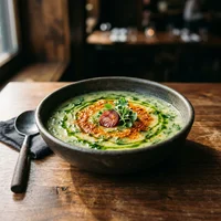 Caldo verde com salpicão, Caldo Real