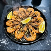 Camarones al ajo, Cebichería Limón y Ají
