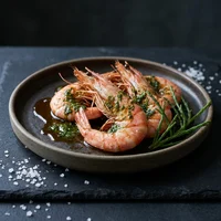 Langostinos a la plancha, Arroces del Mediterráneo