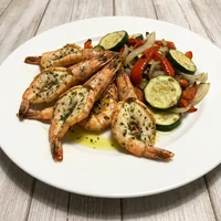 Brochetas de camarón, La Brasa Marinera