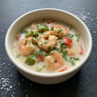 Camarones al coco, Mariscos La Ola Brava