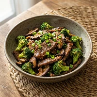 Ternera con brócoli, Jardín de Cantón