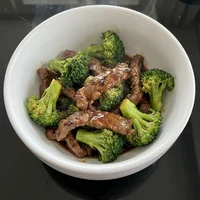 牛肉とブロッコリーのオイスター炒め, 広東酒家 瑞鶴