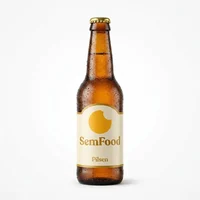 Cerveza SemFood, botellín, Asador Casa Ruiz