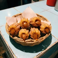 Churros with Dulce de Leche, La Esquina Empanadas