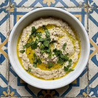 Vegan Cashew Labneh, Sumac & Salt