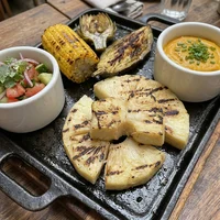 शाकाहारी प्लैटर, समंदर तंदूर