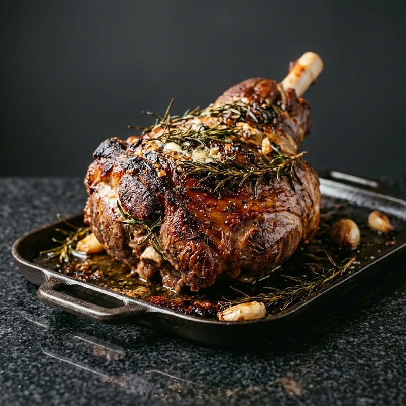 Agneau de sept heures, jus au sumac, Qamar