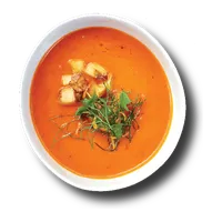 Crema de tomate asado, Taberna El Puchero