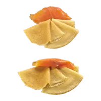 Crêpe fine aux pommes, Casse-croûte chez Ginette