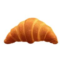 Croissant simples, Pastelaria Bom Dia
