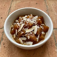 बादाम हलवा ठंडा, राजसी मिष्ठान्न