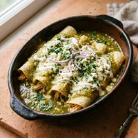 Enchiladas de Pollo, Cantina Las Calacas