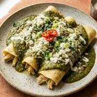Enchiladas Verdes, Casa Oaxaca