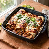 Enchiladas Rojas, Cantina Los Compadres