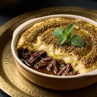 Gratinado de kafta, Zaatar y Brasa