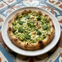 Sfiha courgette et menthe, Qamar