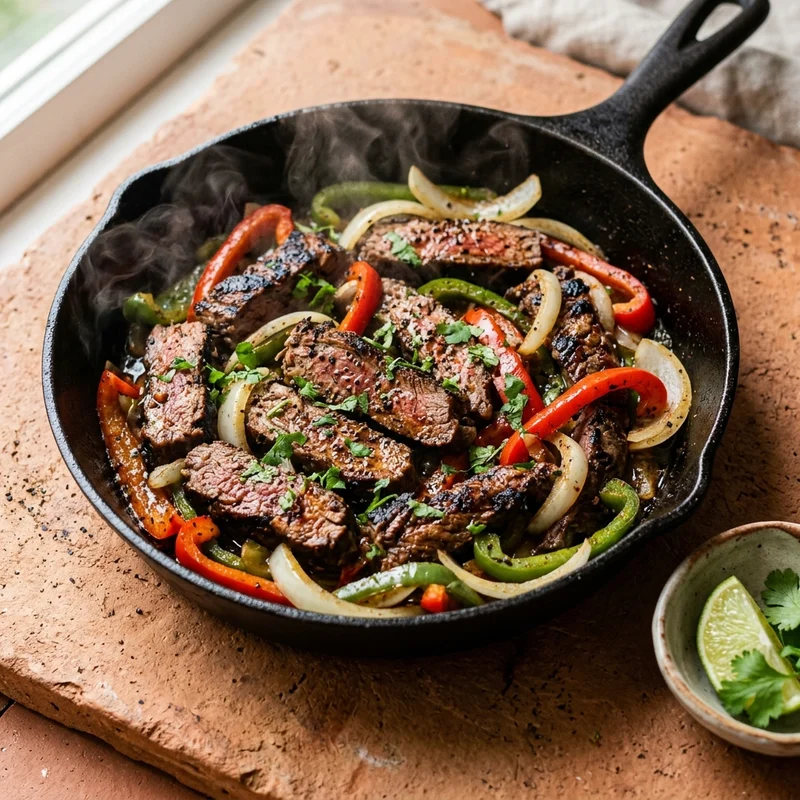 Fajitas de bœuf, Cantina Río Bravo