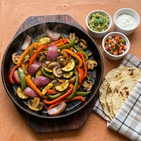 Fajitas de verduras asadas, Verde Maíz