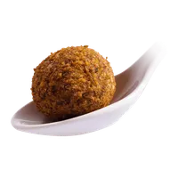 Falafel-Portion, Sesam & Salz