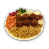 صحن فلافل كامل, فلافل وحمص الشام