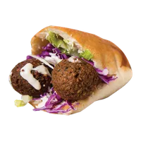 Pita falafel aux herbes, La Pita Verte
