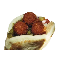 Falafel classico nel pane, Falafel Verde