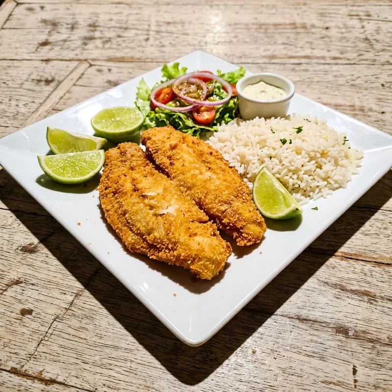 Fried Catfish Plate, Cajun Catch Shack
