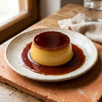 Flan de Cajeta, El Norteño